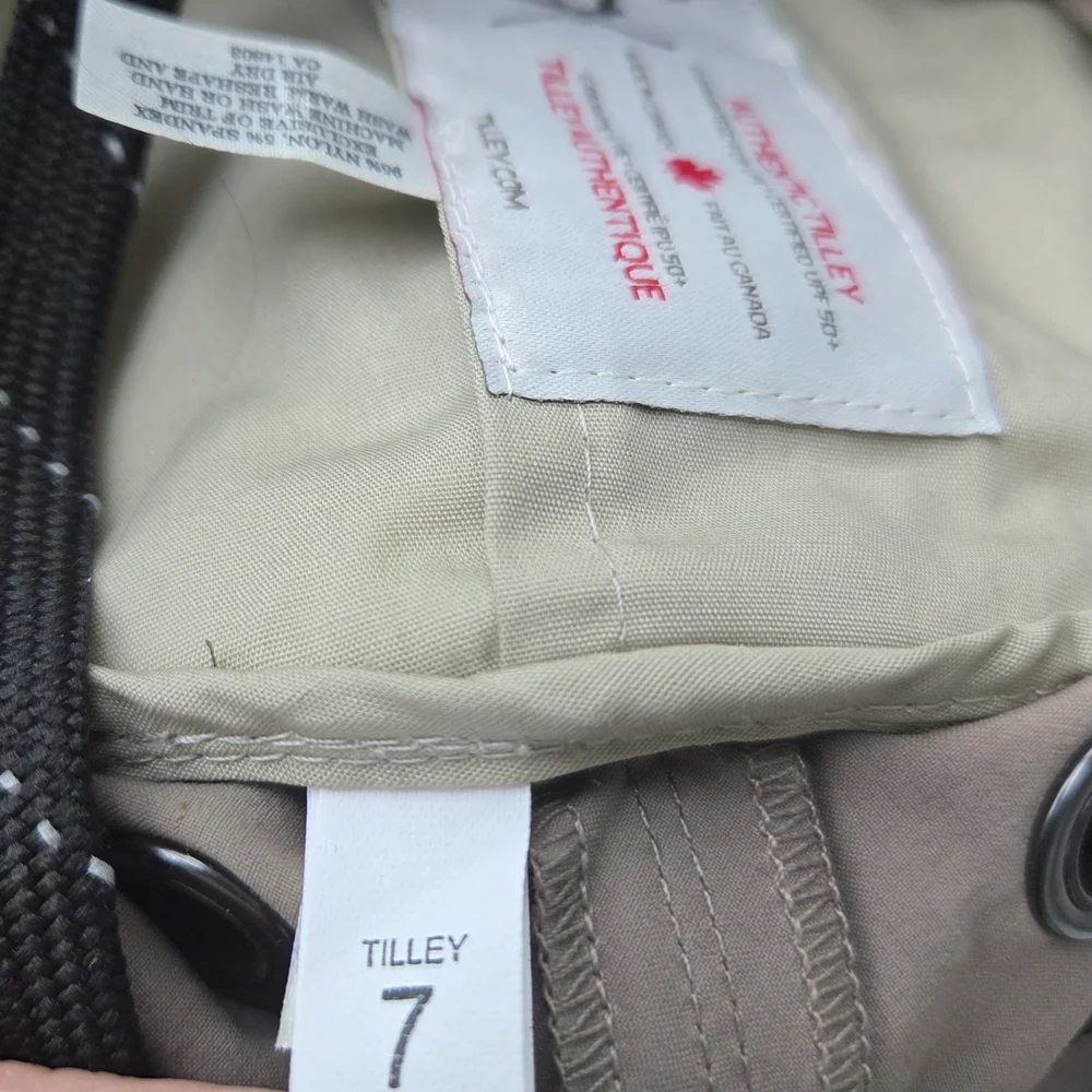 Tilley LT5B Khaki Adventure Hat - Picture 7 of 8